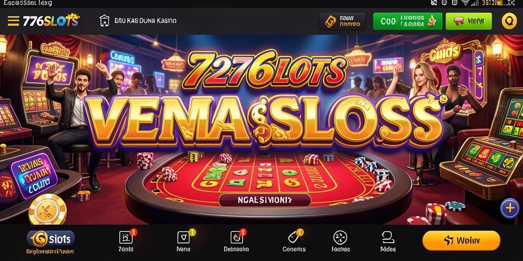 Gameplay seru dari 7276SLOTS menampilkan putaran slot yang menarik.