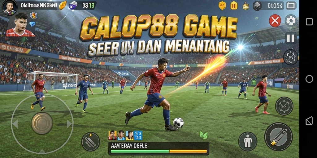 Tampilan menarik gameplay CALO288 yang penuh aksi olahraga.