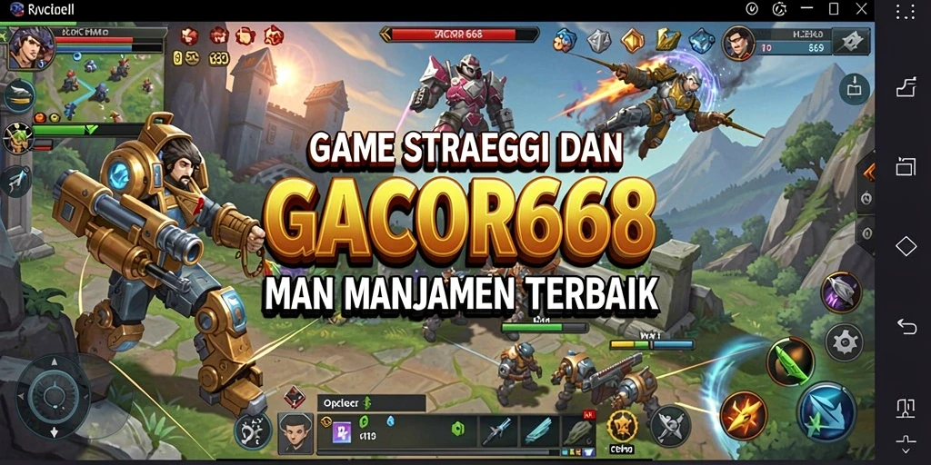 Tampilan gameplay GACOR668 yang seru dan penuh strategi.