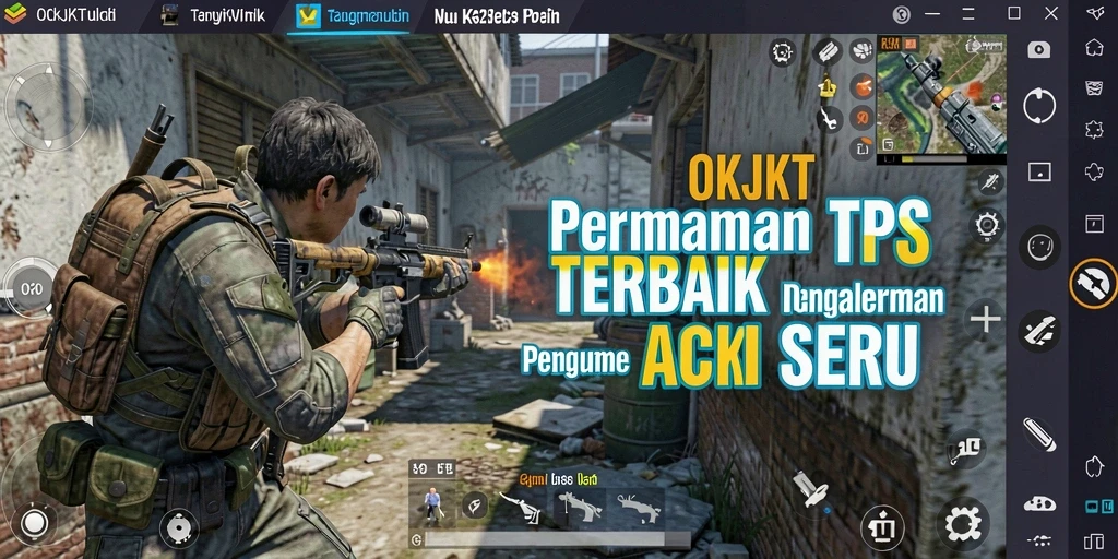 Tangkapan layar dari gameplay OKJKT yang seru dan dinamis.