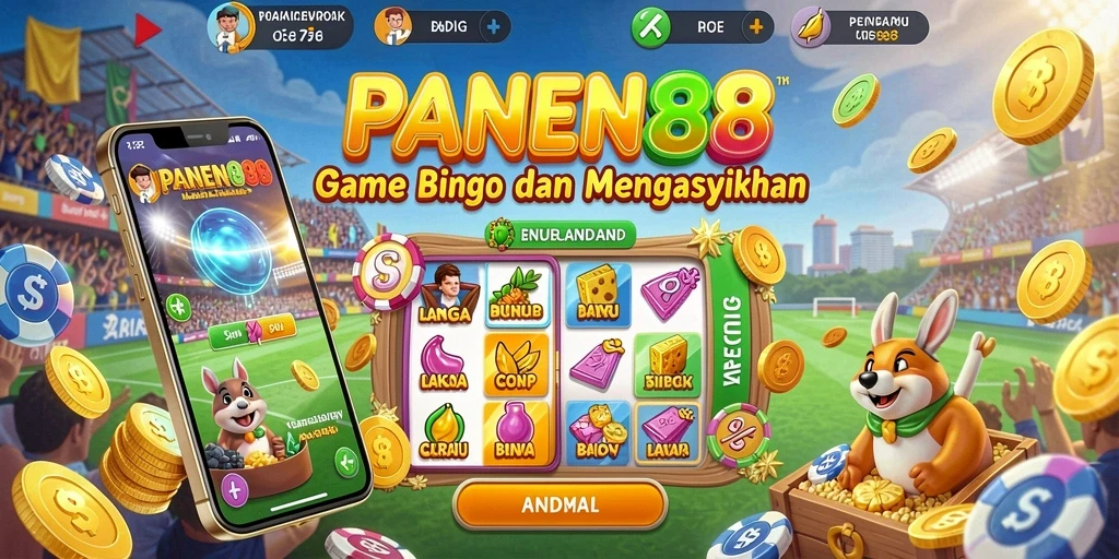 Tangkapan layar gameplay Bingo yang menarik di PANEN88.