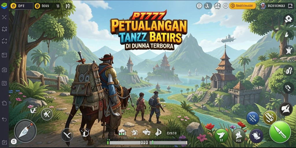 Tampilan gameplay PT777 yang menawan dan luas saat dijelajahi.