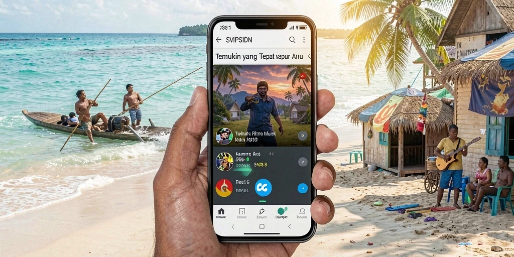 Screenshot dari gameplay SVIPSIDN menampilkan pengalaman musik interaktif yang menarik.