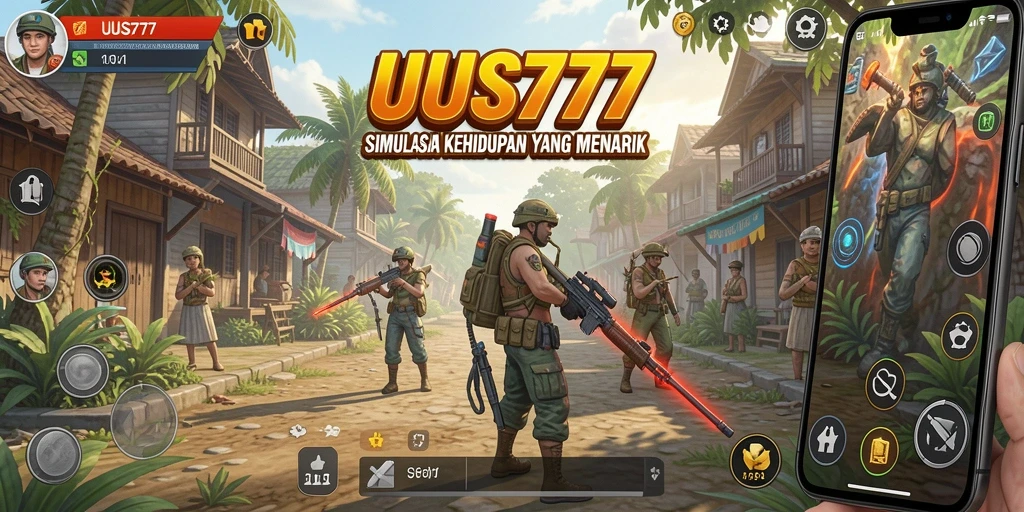 Tangkapan layar menunjukkan pengalaman gameplay <strong>UUS777</strong> dalam simulasi kehidupan.