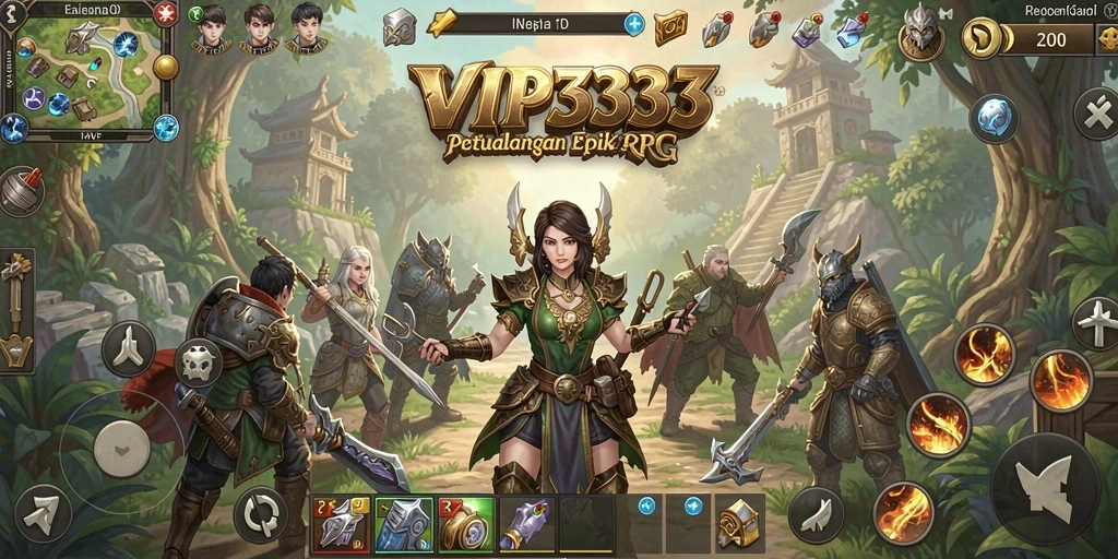 Gameplay RPG menarik dengan karakter dan misi beragam.